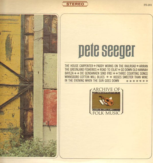 Pete Seeger : Pete Seeger (LP, Album, RE)