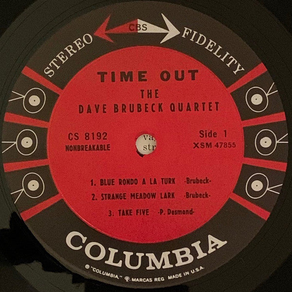 The Dave Brubeck Quartet : Time Out (LP, Album, RP, 6-E)