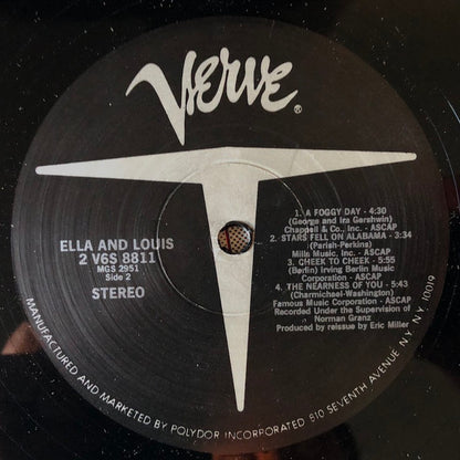 Ella* & Louis* : Ella & Louis (2xLP, Comp, PRC)