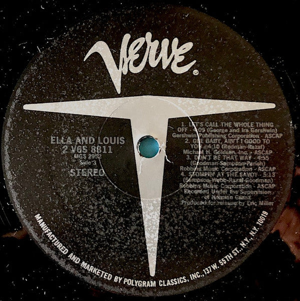 Ella* & Louis* : Ella & Louis (2xLP, Comp, PRC)