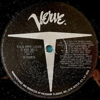 Ella* & Louis* : Ella & Louis (2xLP, Comp, PRC)