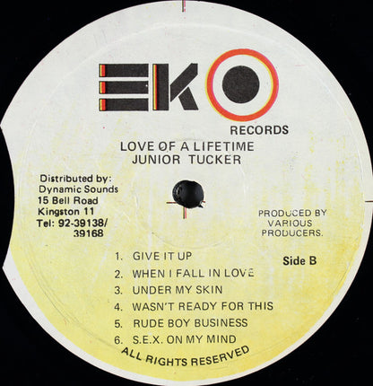Junior Tucker : Love Of A Life Time (LP)