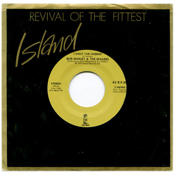 Bob Marley & The Wailers : No Woman, No Cry / I Shot The Sheriff (7", RE)
