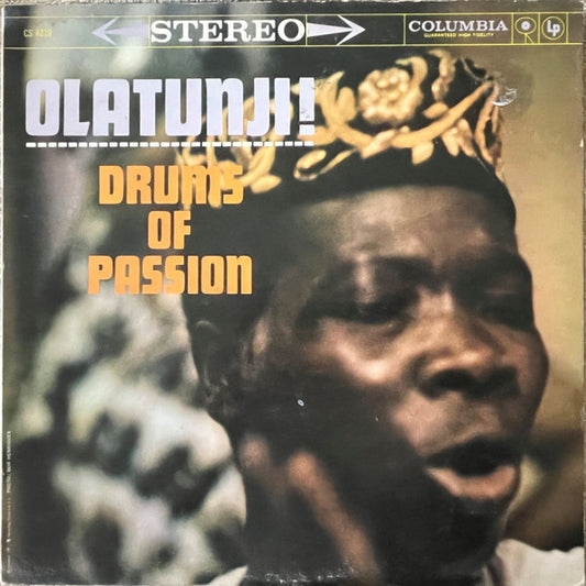 Olatunji!* : Drums Of Passion (LP, Album, Pit)