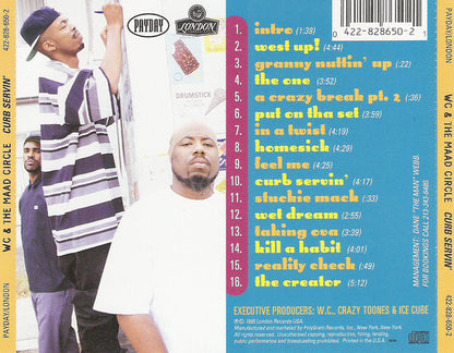WC And The Maad Circle : Curb Servin' (CD, Album, PMD)