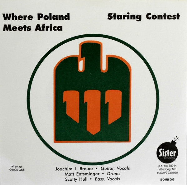Gnomes Of Zurich (2) : Where Poland Meets Africa / Staring Contest (7", Single)
