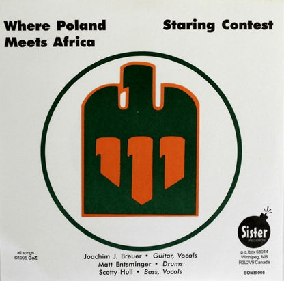 Gnomes Of Zurich (2) : Where Poland Meets Africa / Staring Contest (7", Single)