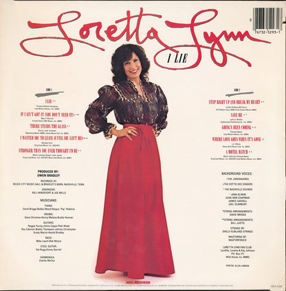 Loretta Lynn : I Lie (LP, Album, Glo)