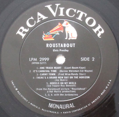 Elvis* : Roustabout (LP, Album, Mono, RE, Roc)