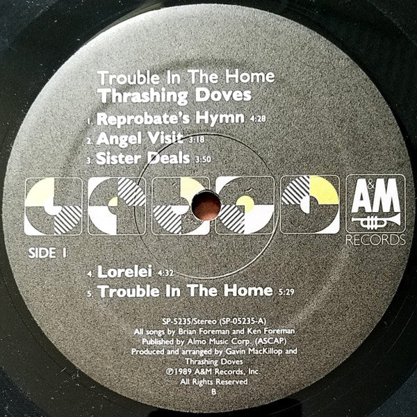 Thrashing Doves : Trouble In The Home (LP, Album)