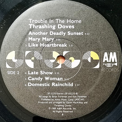Thrashing Doves : Trouble In The Home (LP, Album)