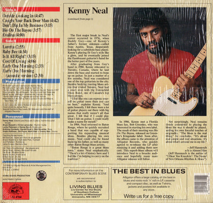 Kenny Neal : Big News From Baton Rouge!! (LP, Album)