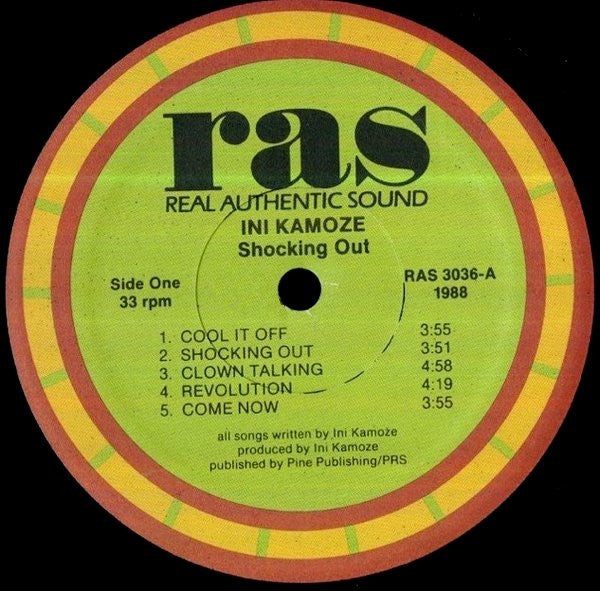 Ini Kamoze : Shocking Out (LP, Album)
