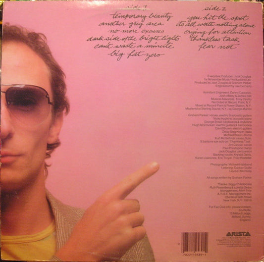 Graham Parker : Another Grey Area (LP, Album)