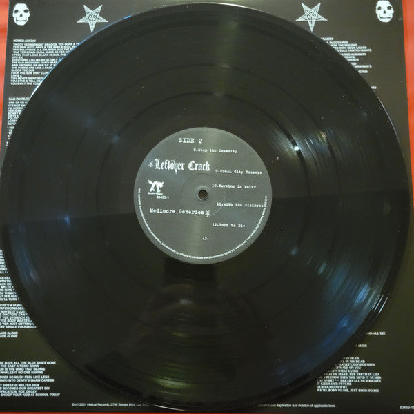 Leftöver Crack : Mediocre Generica (LP, Album, RE, 180)