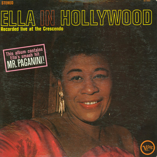 Ella Fitzgerald : Ella In Hollywood (LP, Album)