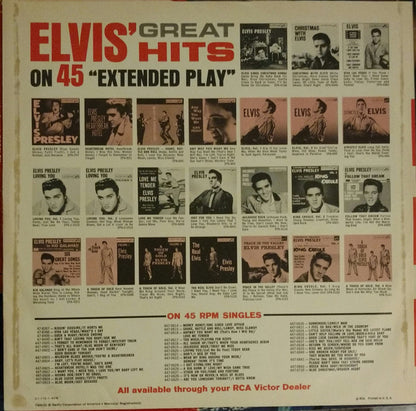 Elvis Presley : Girls! Girls! Girls! (LP, Album, Mono, Roc)