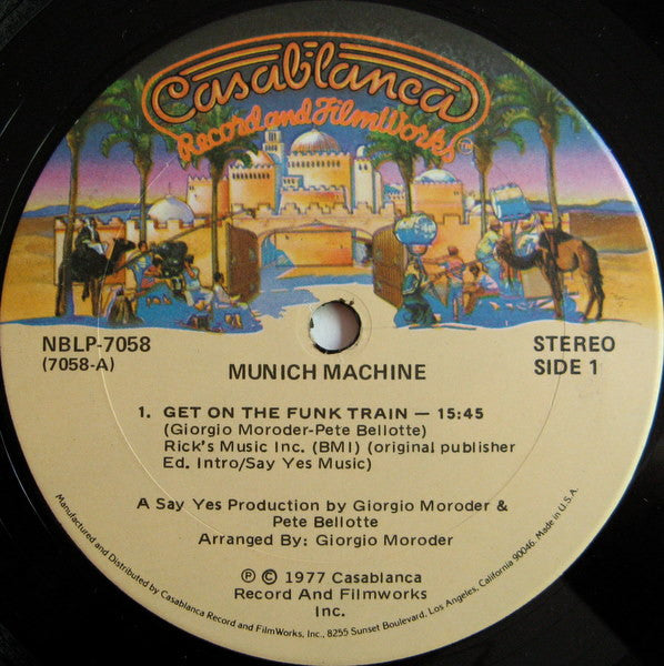 Munich Machine : Munich Machine (LP, Album, P/Mixed)