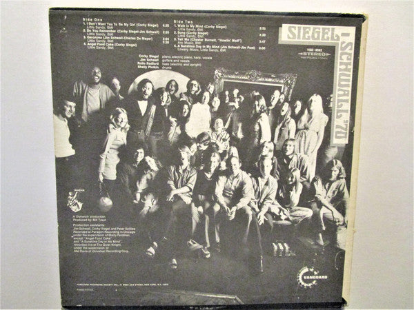 Siegel-Schwall* : Siegel–Schwall ’70 (LP, Album)
