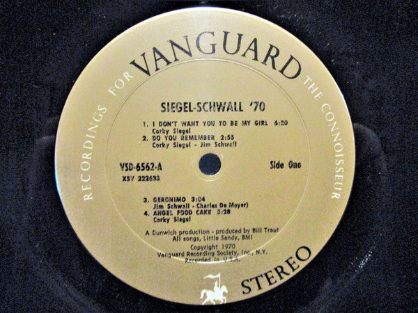 Siegel-Schwall* : Siegel–Schwall ’70 (LP, Album)