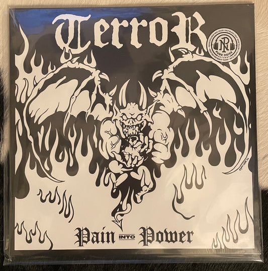 Terror (3) : Pain Into Power (LP, Album, Hal)