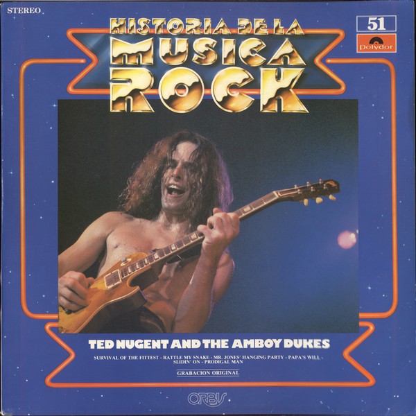 Ted Nugent And The Amboy Dukes* : Ted Nugent And The Amboy Dukes (LP, Album, RE)