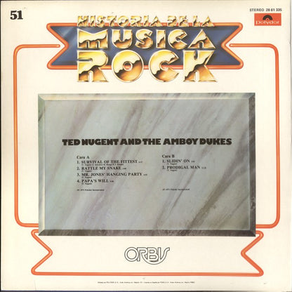 Ted Nugent And The Amboy Dukes* : Ted Nugent And The Amboy Dukes (LP, Album, RE)