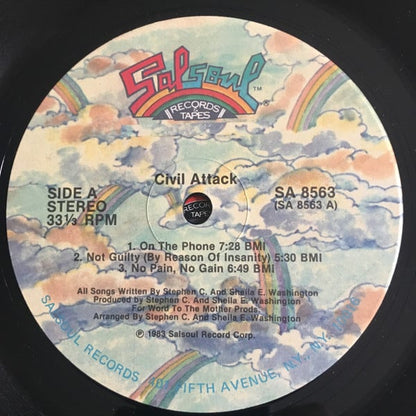 Civil Attack (2) : Civil Attack (LP, Album)