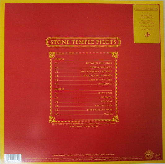 Stone Temple Pilots : Stone Temple Pilots (LP, Album)