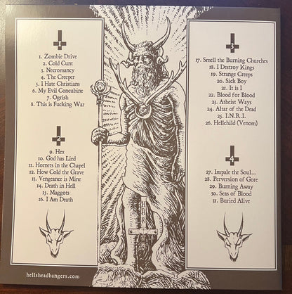 NunSlaughter : Devils Congeries Vol. 4 (2xLP, Comp, Ltd, Bro)