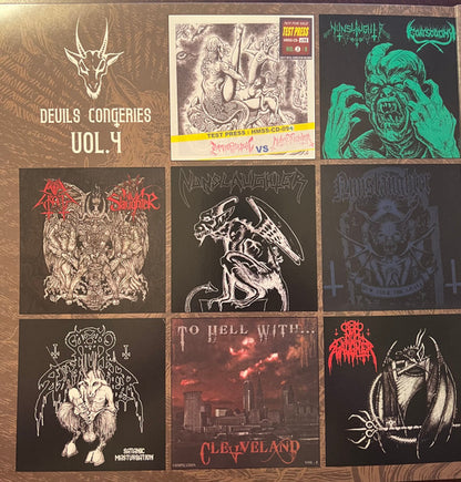 NunSlaughter : Devils Congeries Vol. 4 (2xLP, Comp, Ltd, Bro)