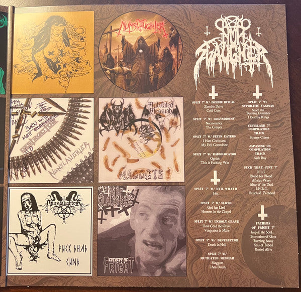 NunSlaughter : Devils Congeries Vol. 4 (2xLP, Comp, Ltd, Bro)