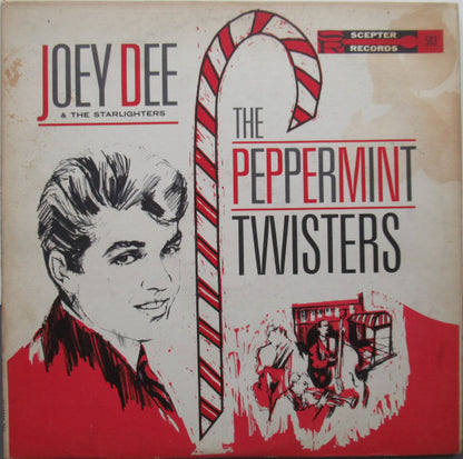 Joey Dee & The Starlighters* : The Peppermint Twisters (LP, Album, Mono)