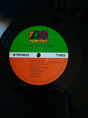 Crosby, Stills & Nash : Crosby, Stills & Nash (LP, Album, RE, 180)
