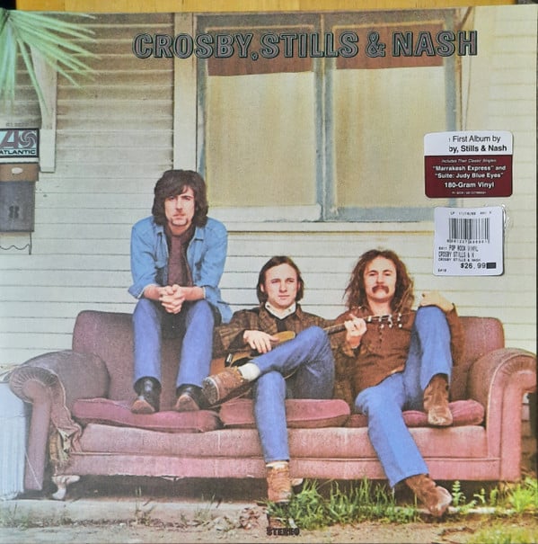 Crosby, Stills & Nash : Crosby, Stills & Nash (LP, Album, RE, 180)