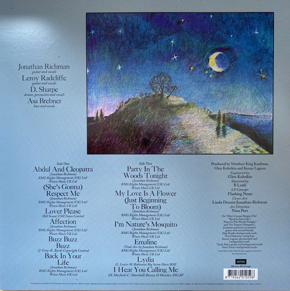 Jonathan Richman & The Modern Lovers : Back In Your Life (LP, Album, RE, 180)
