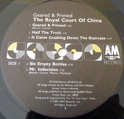 The Royal Court Of China : Geared & Primed (LP, Album)
