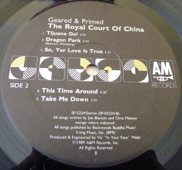The Royal Court Of China : Geared & Primed (LP, Album)