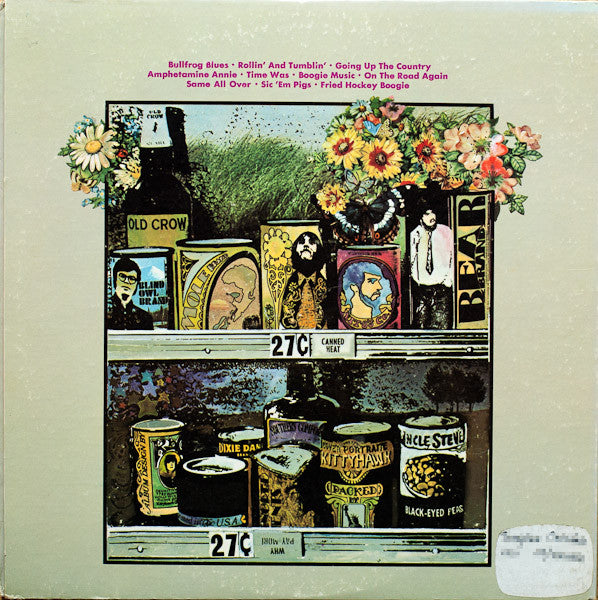 Canned Heat : The Canned Heat Cook Book (The Best Of Canned Heat) (LP, Comp, All)