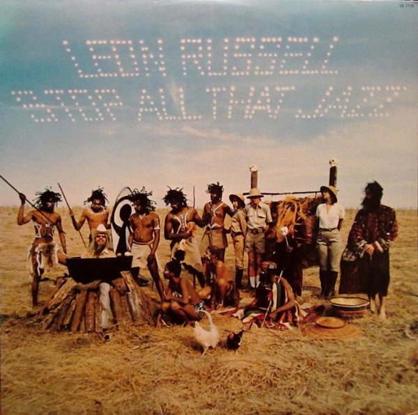 Leon Russell : Stop All That Jazz (LP, Album, Glo)