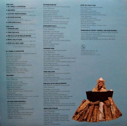 Leon Russell : Stop All That Jazz (LP, Album, Glo)