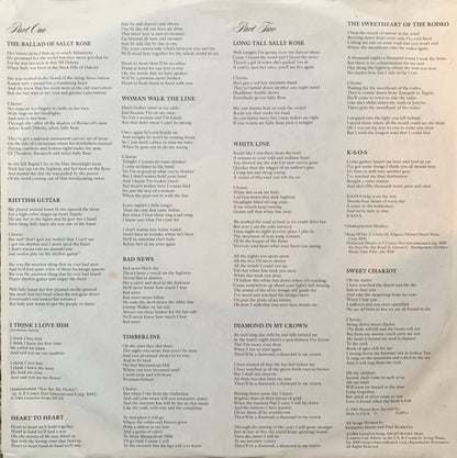 Emmylou Harris : The Ballad Of Sally Rose (LP, Album, Club, Car)