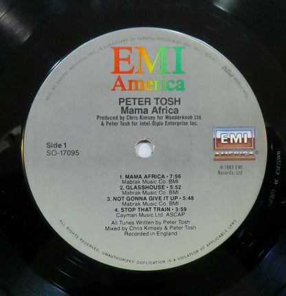 Peter Tosh : Mama Africa (LP, Album, WIn)