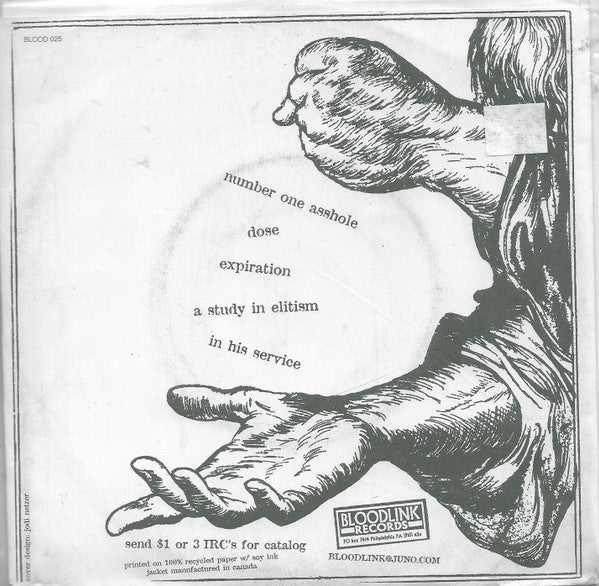 Kill The Man Who Questions : Kill The Man Who Questions (7", Red)