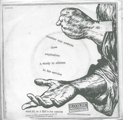Kill The Man Who Questions : Kill The Man Who Questions (7", Red)