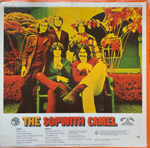 Sopwith Camel : The Sopwith "Camel" (LP, Album, MGM)