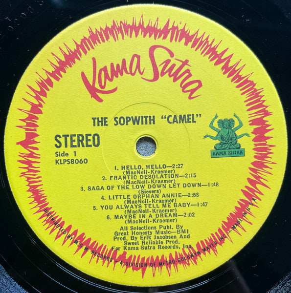 Sopwith Camel : The Sopwith "Camel" (LP, Album, MGM)