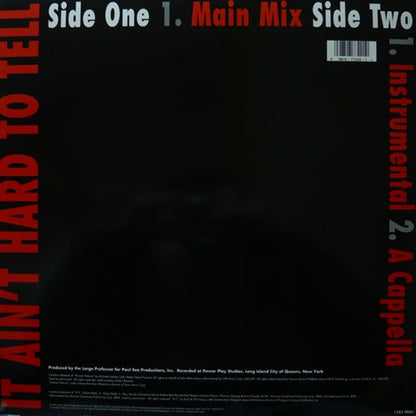 Nas : It Ain't Hard To Tell (12", Single)