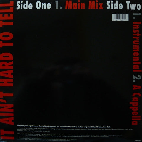 Nas : It Ain't Hard To Tell (12", Single)