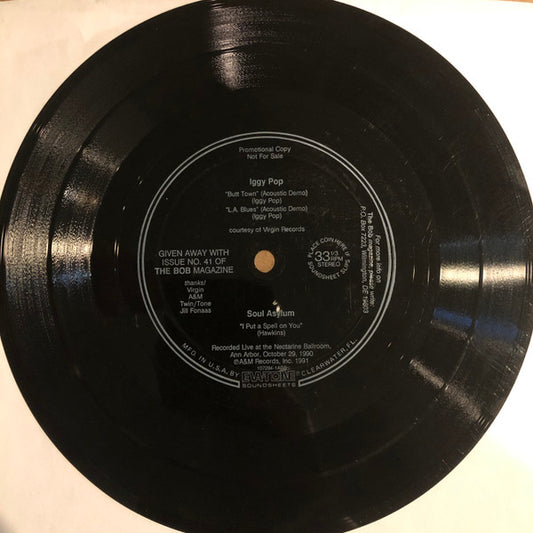 Iggy Pop / Soul Asylum (2) : Butt Town / L.A. Blues / I Put A Spell On You (Flexi, 7", Promo)